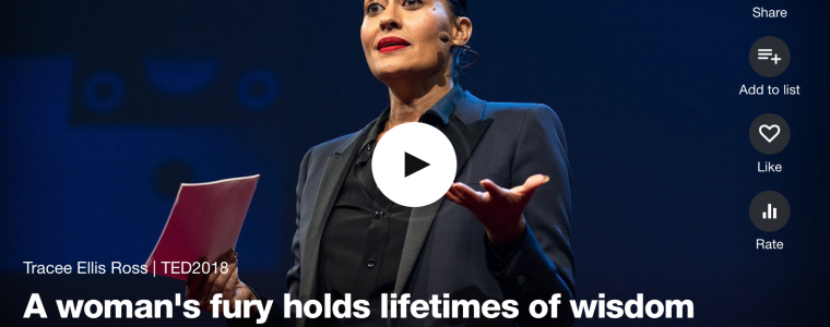 A woman’s fury holds lifetimes of wisdom (Tracee Ellis Ross | TED2018)